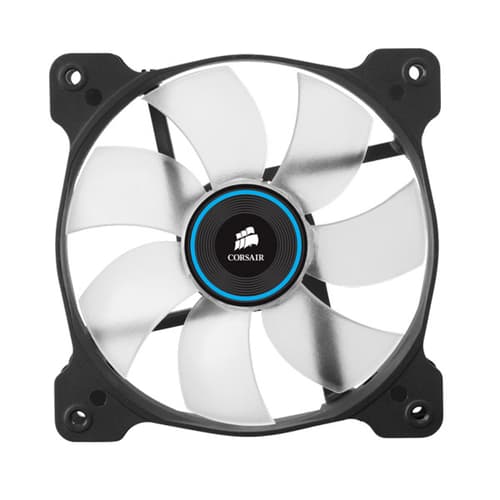 Corsair Air Series AF120 Blue Quiet Edition - 120mm Blue LED Cabinet Fan (Single Pack)